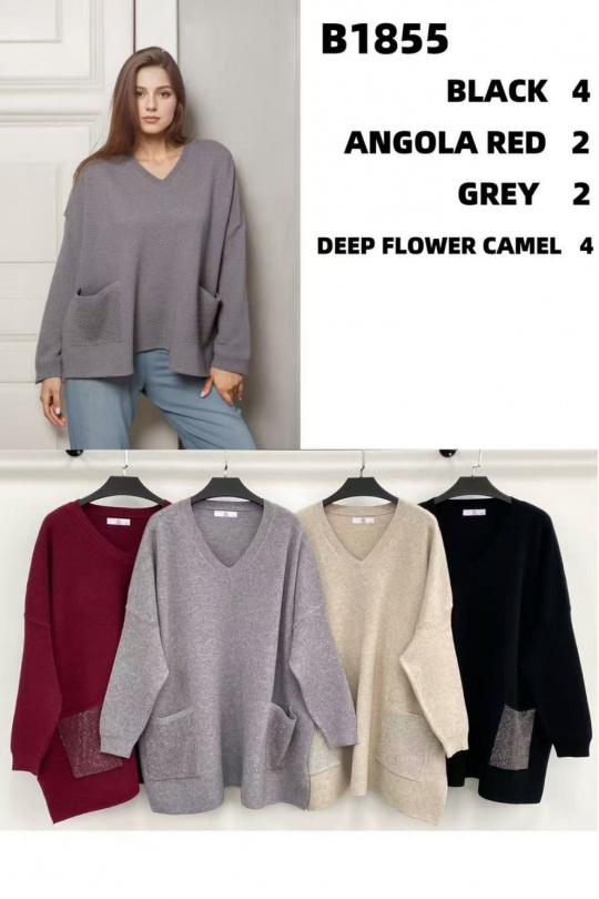 Pulls Femme Couleurs mélangées CC FASHION B1855 Efashion Paris
