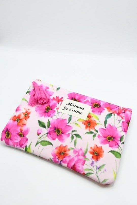 Pochette Borse Flower ROSA S4 Efashion Paris