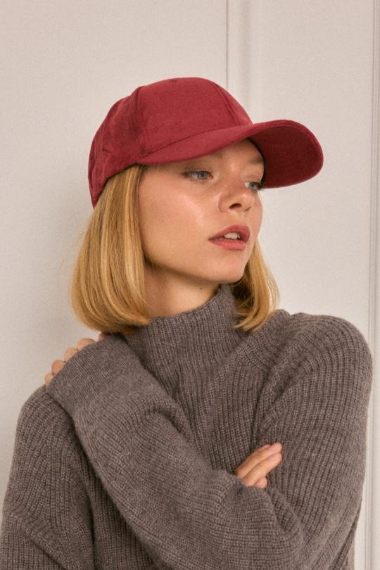 Casquettes Accessoires Rouge ÉLINE L'ATELIER MJ301HK Efashion Paris