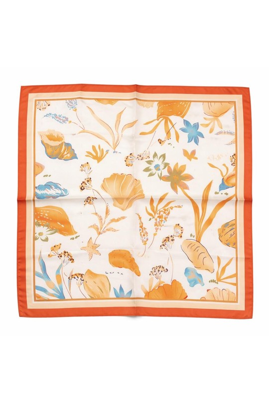 Foulards Accessoires Orange ÉLINE L'ATELIER FL348DF Efashion Paris