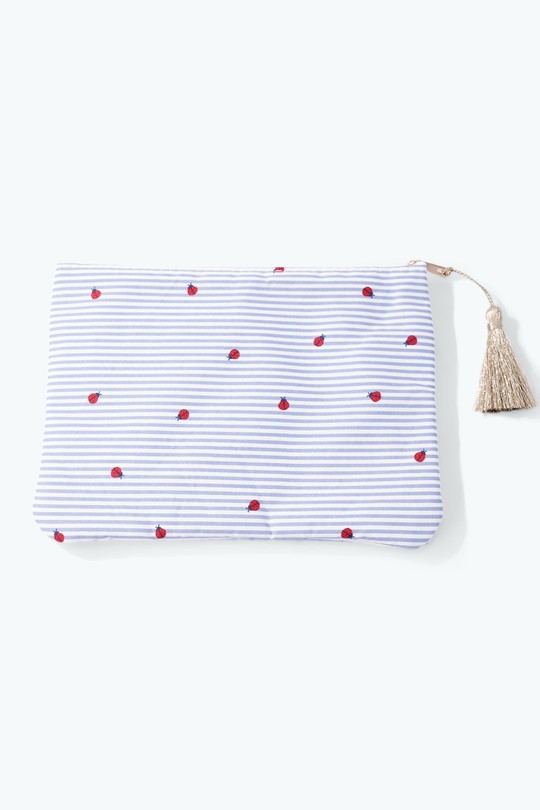 Pochettes Maroquinerie Bleu ÉLINE L'ATELIER CY66 #c Efashion Paris