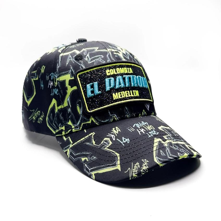 Casquette Accessoires Noir Blingstreet  CASQUETTE EL PATRON BLACK ELECTRIC #c Efashion Paris