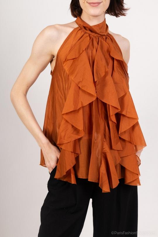 Tops Femme Rouille ANNE LOU'S H4539-Q7 Efashion Paris