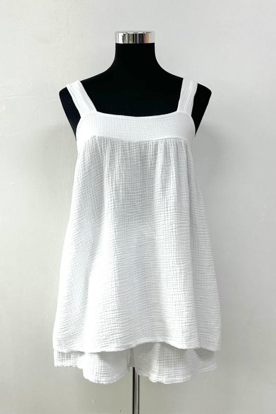 Ensembles Femme Blanc ANNE LOU'S SET 8840 Efashion Paris