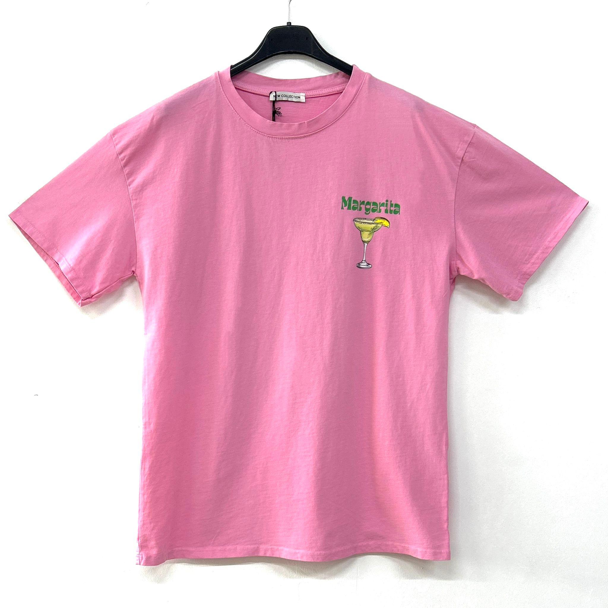 T-shirts Femme Rose ANNE LOU'S T2129 #c Efashion Paris