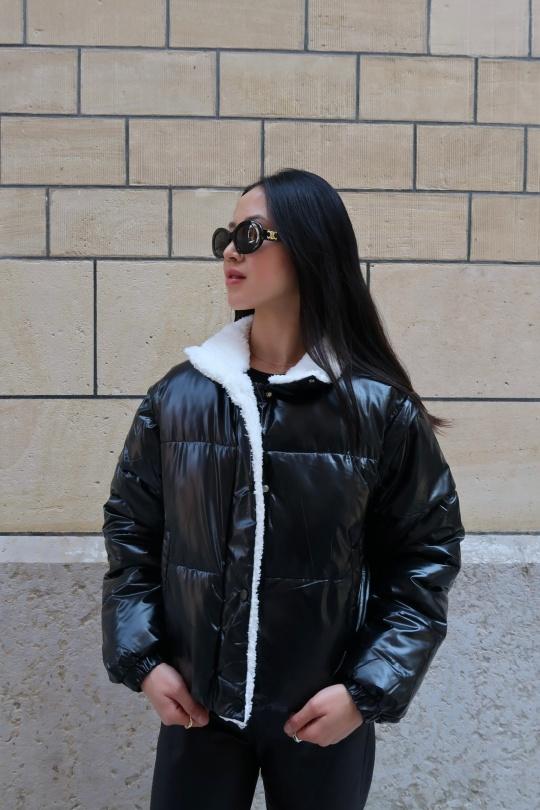 Doudounes Femme Argent LAFÉEROSE 112_C028 Efashion Paris