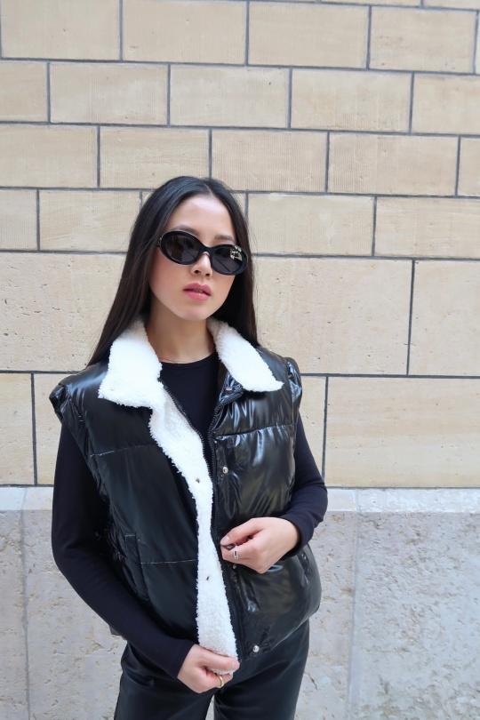 Doudounes Femme Argent LAFÉEROSE 112_C028 Efashion Paris