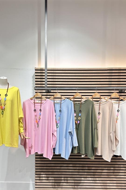 Tops Femme Rose LAFÉEROSE 360_A2550 Efashion Paris