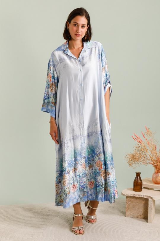 Abiti maxi Donna Burgundy LAFÉEROSE 512_90350 Efashion Paris