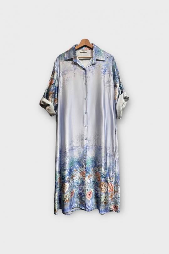 Abiti maxi Donna Burgundy LAFÉEROSE 512_90350 Efashion Paris