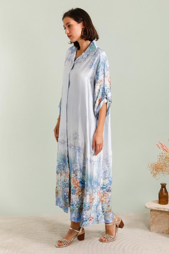 Abiti maxi Donna Burgundy LAFÉEROSE 512_90350 Efashion Paris