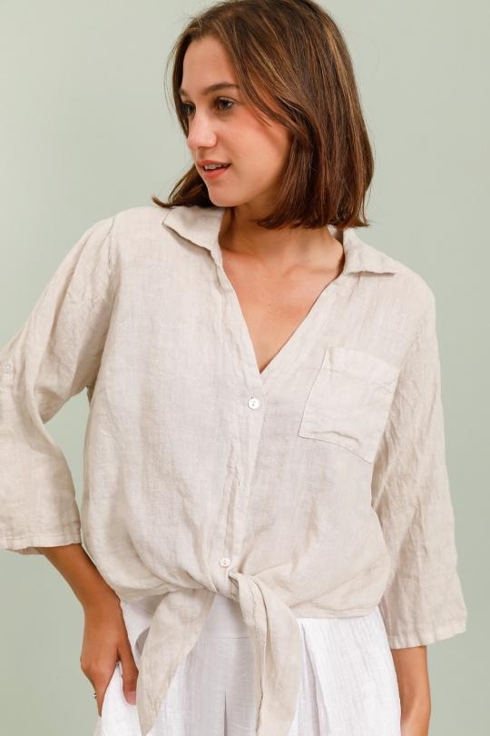 Chemises Femme Beige LAFÉEROSE 507_232277 Efashion Paris