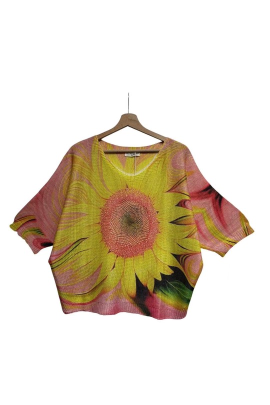 Pulls Femme Rose LAFÉEROSE 538_15170_TOURNESOL Efashion Paris