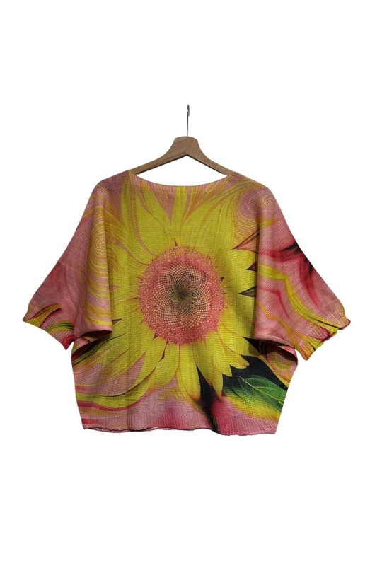 Pulls Femme Rose LAFÉEROSE 538_15170_TOURNESOL Efashion Paris