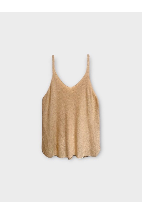 Débardeurs Femme Beige LAFÉEROSE 549_1009 Efashion Paris