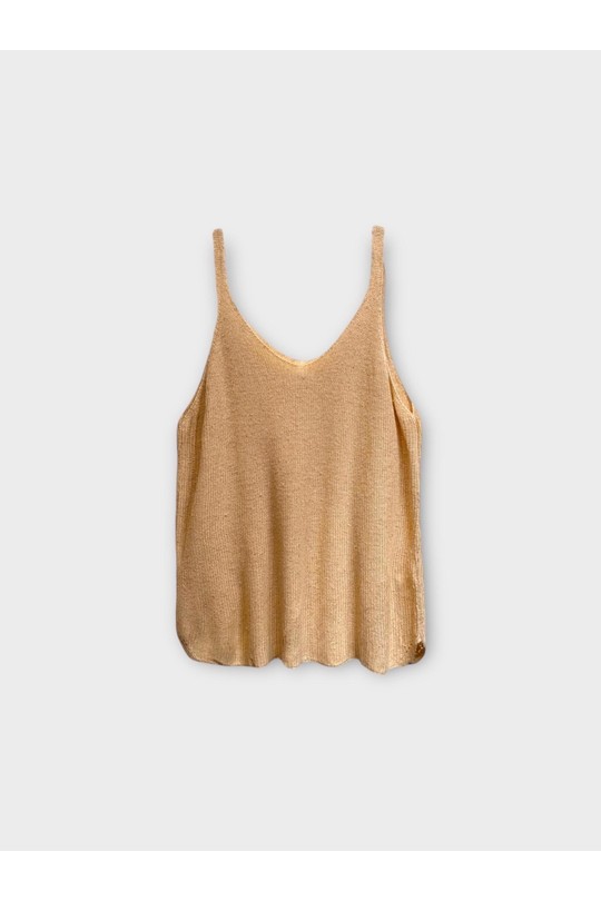 Débardeurs Femme Beige LAFÉEROSE 549_1009 Efashion Paris