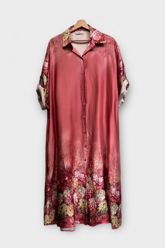 Abiti maxi Donna Burgundy LAFÉEROSE 512_90350 Efashion Paris