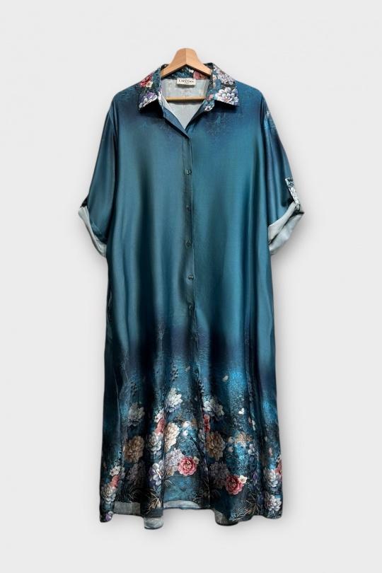 Abiti maxi Donna Burgundy LAFÉEROSE 512_90350 Efashion Paris