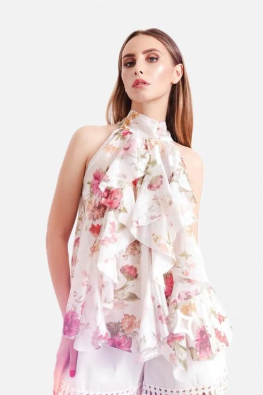 Tops Women White LAFÉEROSE 597_4529-Q72 Efashion Paris