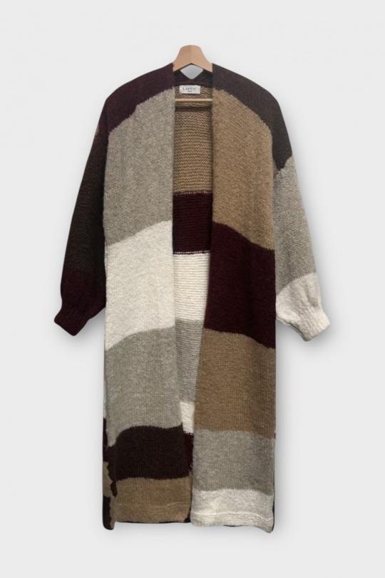 Gilets Femme Marron LAFÉEROSE 612_1720 Efashion Paris