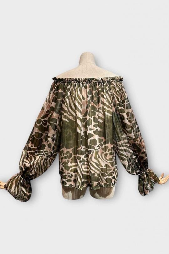 Tops Women Khaki LAFÉEROSE 661_2882 Efashion Paris