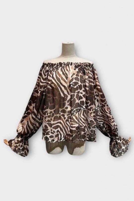 Tops Women Khaki LAFÉEROSE 661_2882 Efashion Paris