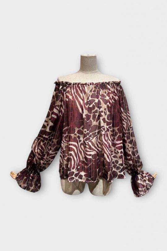 Tops Women Khaki LAFÉEROSE 661_2882 Efashion Paris