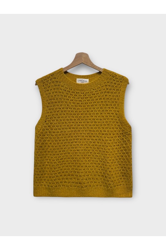 Tops Femme Moutarde LAFÉEROSE A217-622-2551 Efashion Paris