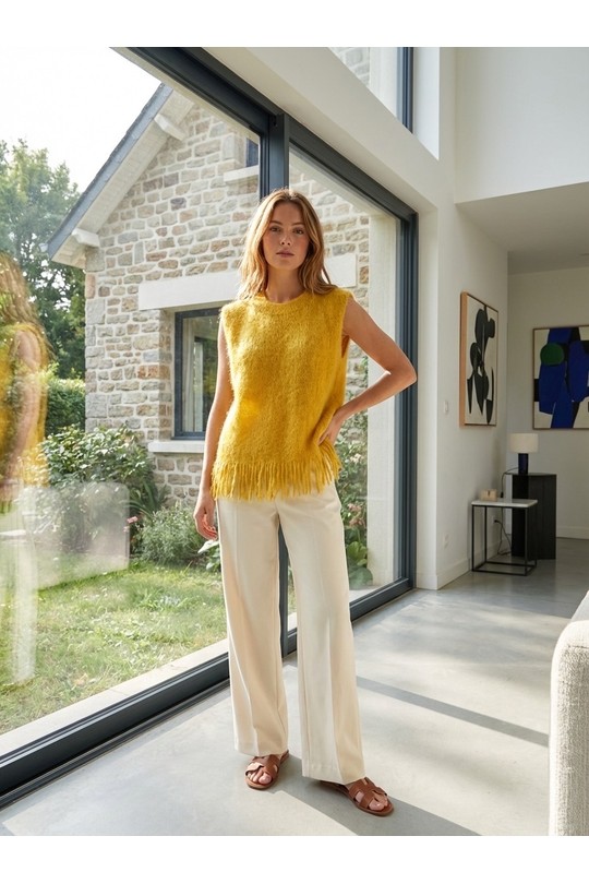 Tops Femme Ecru LAFÉEROSE A219-671-1660 Efashion Paris