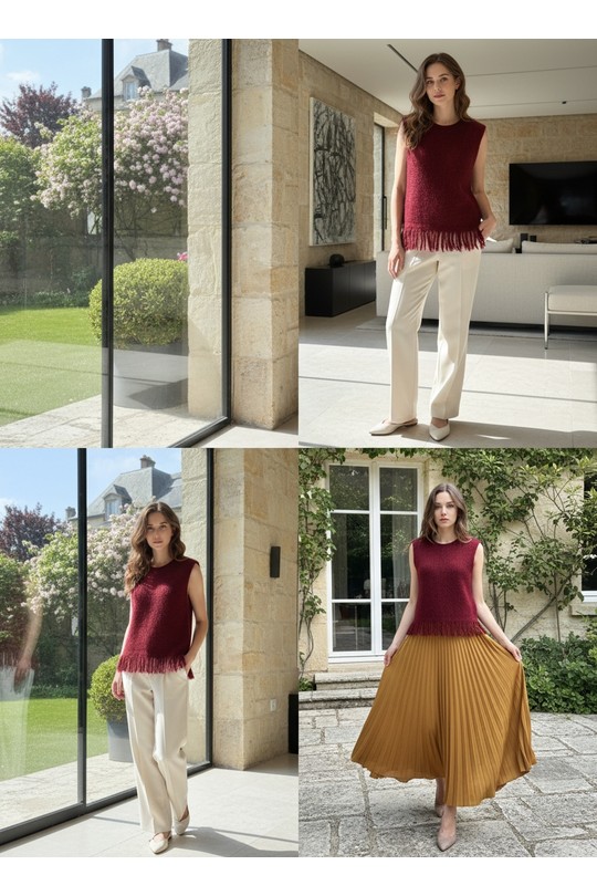 Tops Femme Ecru LAFÉEROSE A219-671-1660 Efashion Paris