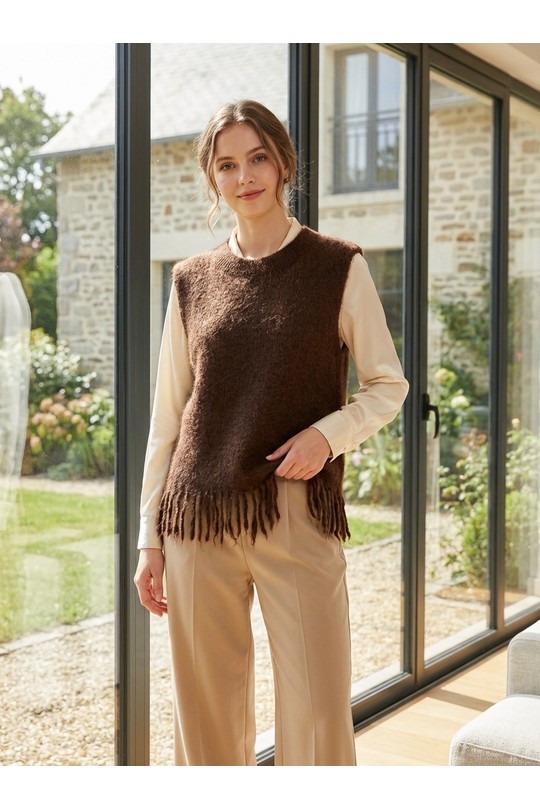 Tops Femme Ecru LAFÉEROSE A219-671-1660 Efashion Paris