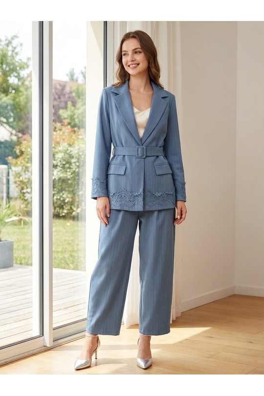 Ensembles Femme Bleu clair LAFÉEROSE 750-5815/748-20275 Efashion Paris