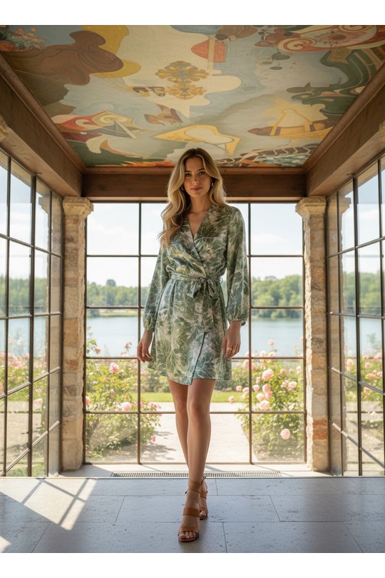 Robes courtes Femme Rose LAFÉEROSE B72-342-19883 Efashion Paris