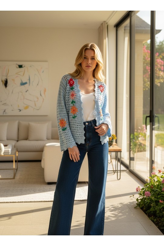 Gilets Femme Ecru LAFÉEROSE BB36-10005 Efashion Paris