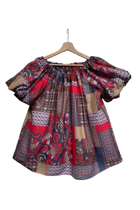 Tops Femme Rouge LAFÉEROSE 786-4738-M21 Efashion Paris