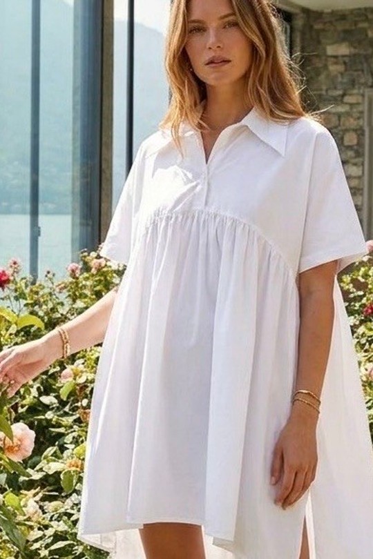 Tuniques Femme Blanc LAFÉEROSE 800-H4945-C3 Efashion Paris