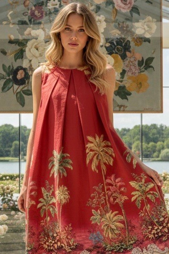 Midi dresses Women Navy blue LAFÉEROSE 801-H3558-C12 Efashion Paris