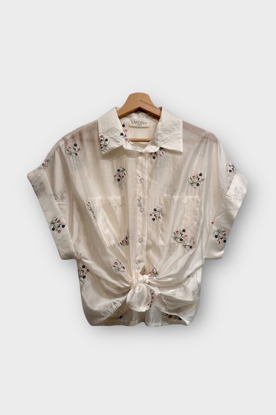 Chemises Femme Blanc LAFÉEROSE B174-596-4534-Q75 Efashion Paris