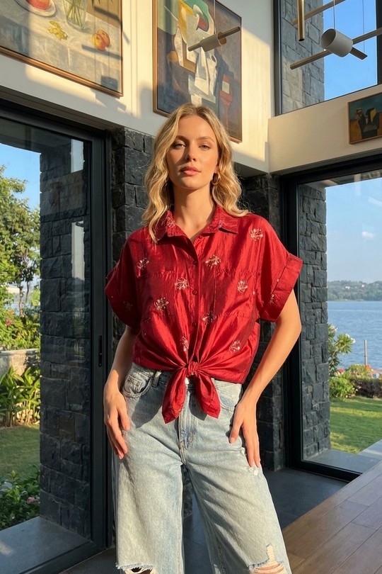 Chemises Femme Blanc LAFÉEROSE B174-596-4534-Q75 Efashion Paris