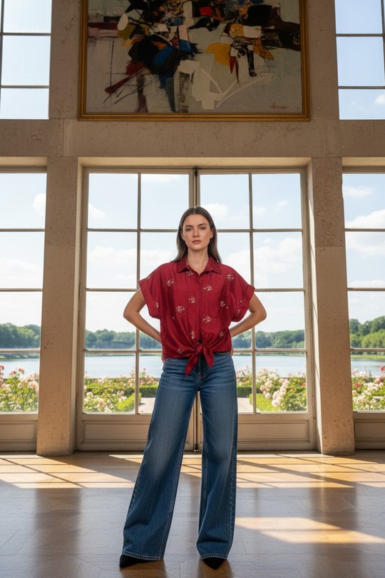 Chemises Femme Blanc LAFÉEROSE B174-596-4534-Q75 Efashion Paris