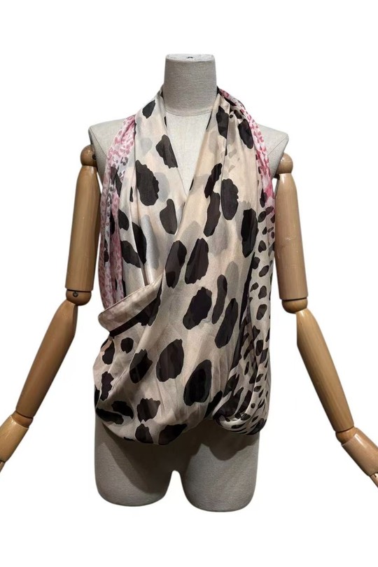 Foulards Accessoires Marron LAFÉEROSE 1008 Efashion Paris