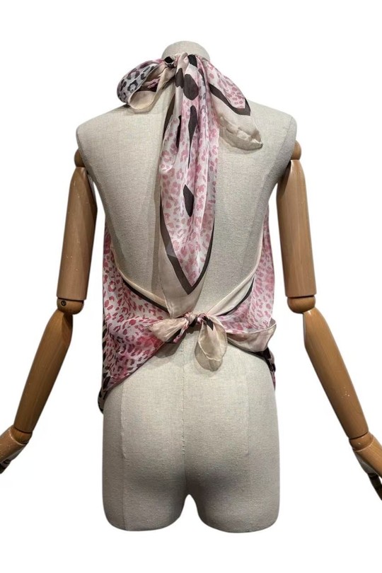 Foulards Accessoires Marron LAFÉEROSE 1008 Efashion Paris