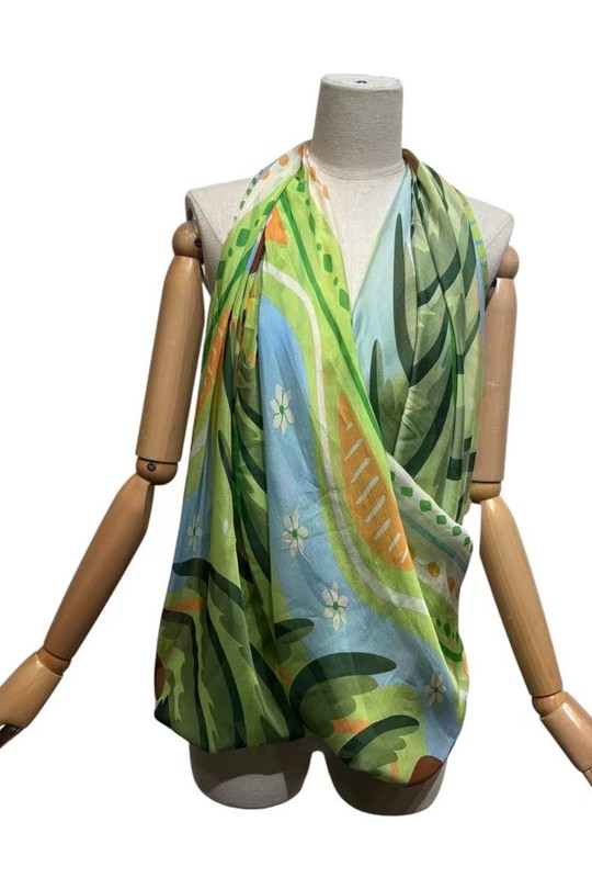 Foulards Accessoires Marron LAFÉEROSE 1008 Efashion Paris
