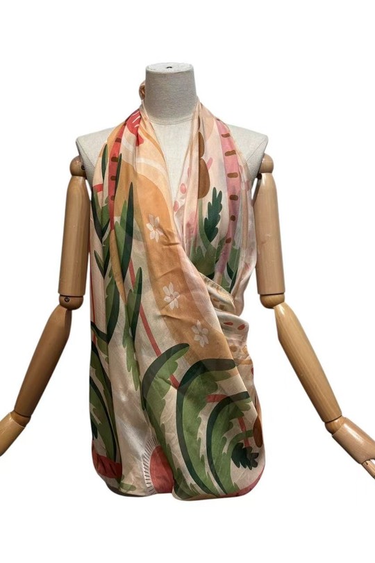Foulards Accessoires Marron LAFÉEROSE 1008 Efashion Paris