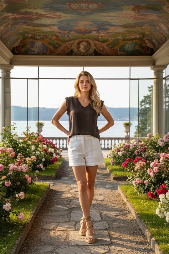 Blouses Femme Blanc LAFÉEROSE 813-236119 Efashion Paris