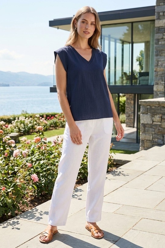 Blouses Femme Blanc LAFÉEROSE 813-236119 Efashion Paris
