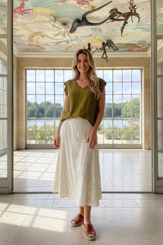 Blouses Femme Blanc LAFÉEROSE 813-236119 Efashion Paris