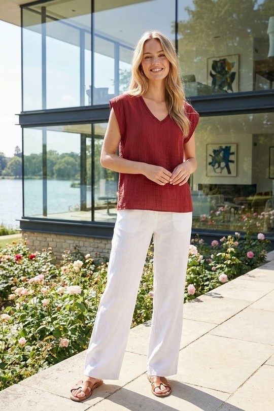 Blouses Femme Blanc LAFÉEROSE 813-236119 Efashion Paris
