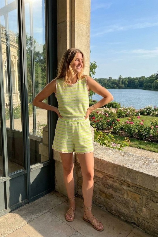 Ensembles Femme Bleu ciel LAFÉEROSE 819-20720+820-20802 Efashion Paris