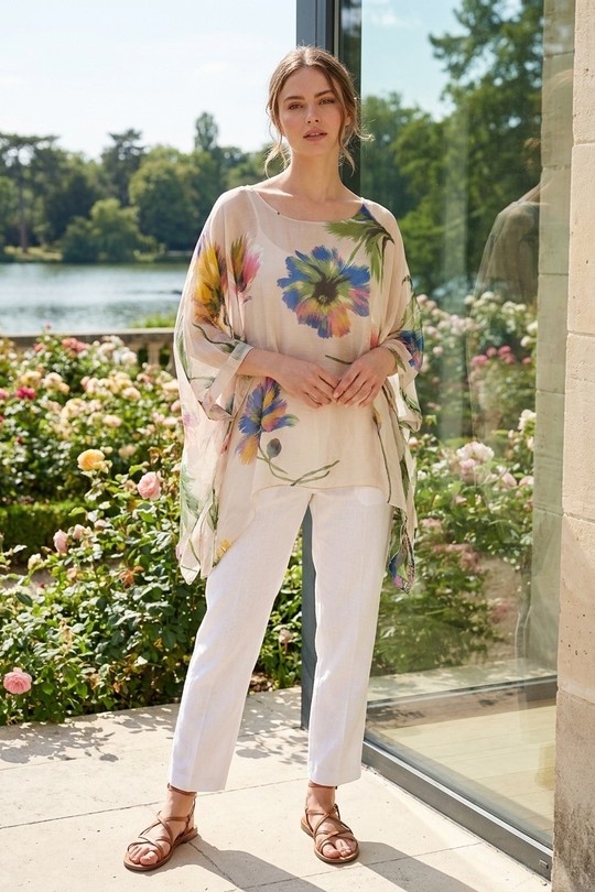 Blouses Femme Blanc LAFÉEROSE BB45-5115 Efashion Paris